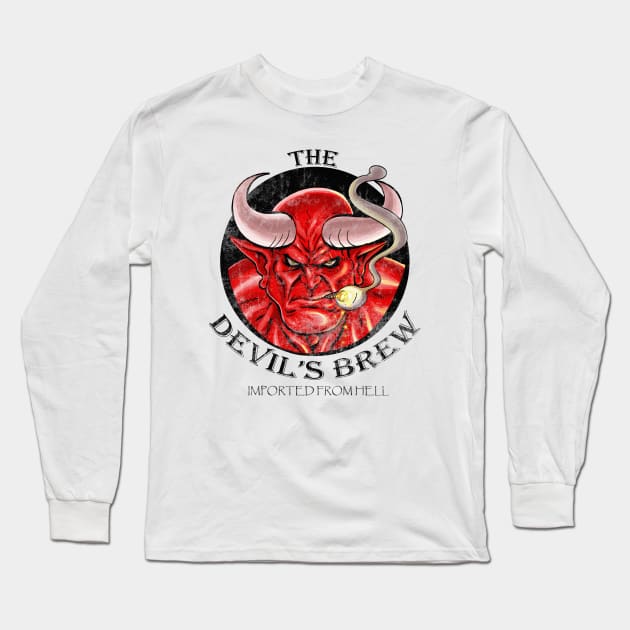 The Devil's Brew Long Sleeve T-Shirt by SheVibe